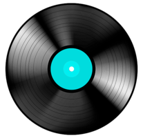 objects & Vinyl record free transparent png image.