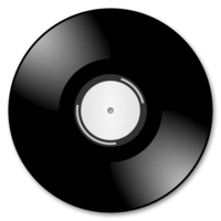 objects & vinyl record free transparent png image.