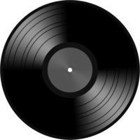 objects & vinyl record free transparent png image.