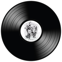 objects & Vinyl record free transparent png image.