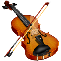 objects & violin free transparent png image.