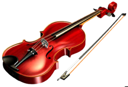 objects & violin free transparent png image.