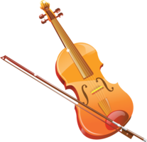 objects & Violin free transparent png image.