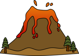 nature & volcano free transparent png image.