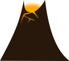 nature & volcano free transparent png image.