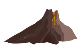 nature & Volcano free transparent png image.