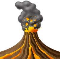 nature & volcano free transparent png image.