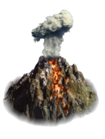 nature & Volcano free transparent png image.