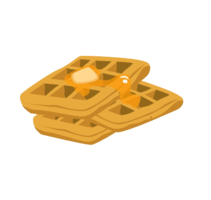 food & waffle free transparent png image.