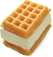 food & Waffle free transparent png image.