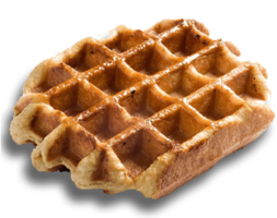 food & Waffle free transparent png image.