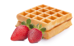 food & Waffle free transparent png image.