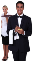 people & waiter free transparent png image.