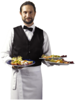 people & Waiter free transparent png image.