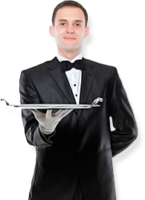 people & Waiter free transparent png image.