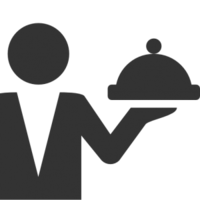 people & waiter free transparent png image.