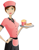 people & Waiter free transparent png image.