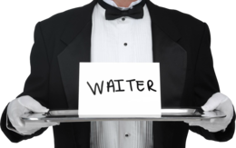 people & waiter free transparent png image.