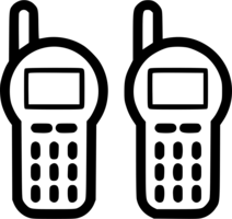 electronics & walkie talkie free transparent png image.