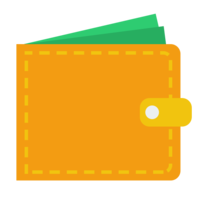 clothing & Wallets free transparent png image.