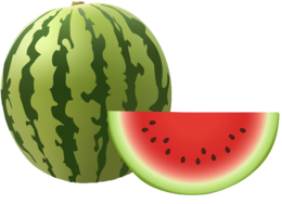 fruits & watermelon free transparent png image.