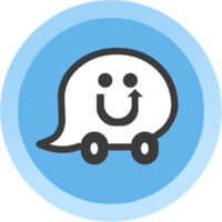 logos & waze free transparent png image.