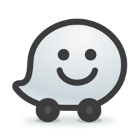 logos & waze free transparent png image.