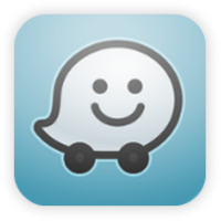 logos & waze free transparent png image.