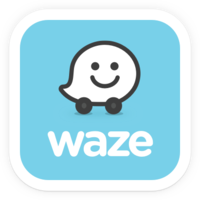 logos & waze free transparent png image.