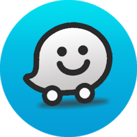 logos & waze free transparent png image.