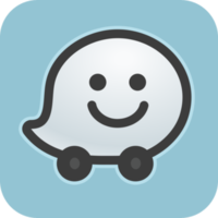 logos & waze free transparent png image.