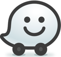 logos & waze free transparent png image.