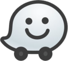 logos & waze free transparent png image.