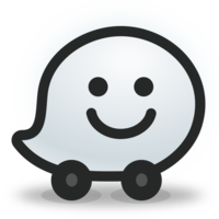 logos & waze free transparent png image.