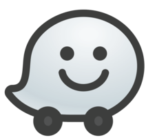 logos & waze free transparent png image.