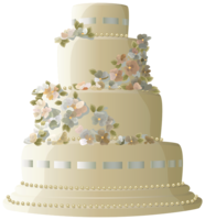 food & Wedding cake free transparent png image.