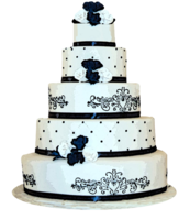 food & Wedding cake free transparent png image.