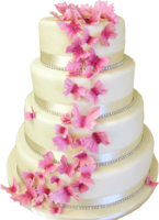 food & Wedding cake free transparent png image.