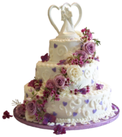 food & Wedding cake free transparent png image.