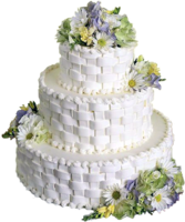 food & Wedding cake free transparent png image.