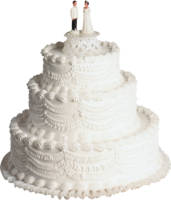 food & Wedding cake free transparent png image.