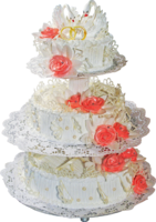 food & Wedding cake free transparent png image.