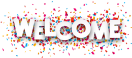Welcome&words phrases png image