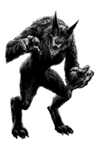 fantasy & Werewolf free transparent png image.