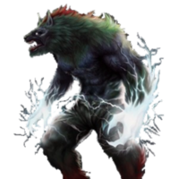 fantasy & werewolf free transparent png image.