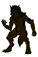 fantasy & werewolf free transparent png image.