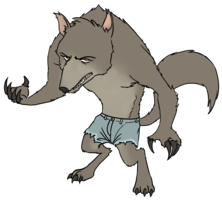 fantasy & Werewolf free transparent png image.
