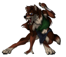 fantasy & werewolf free transparent png image.