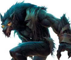 fantasy & werewolf free transparent png image.