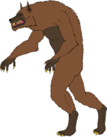 fantasy & Werewolf free transparent png image.